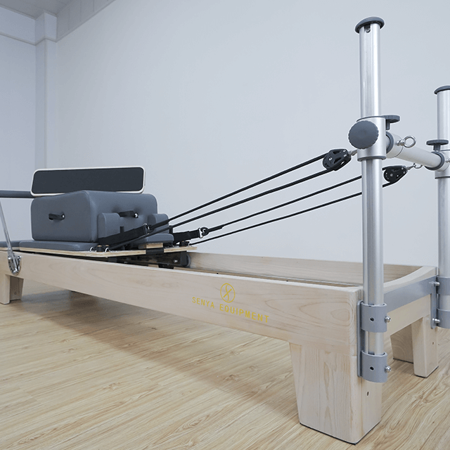 Nuovo design Fitness Gym Machine Pilates Body Esercizio Letto riformatore in legno conveniente per casa e studio