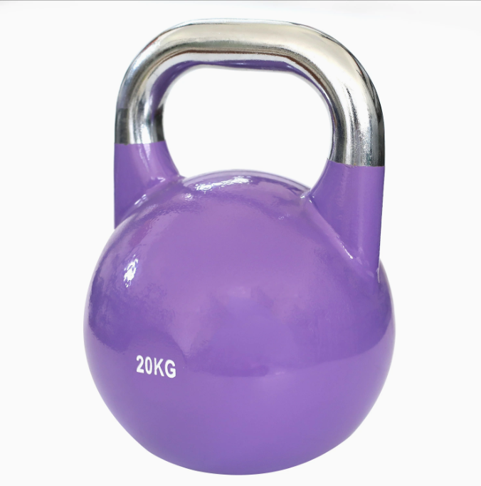 Kettlebell personalizzato in neoprene colorato ecologico di alta qualità