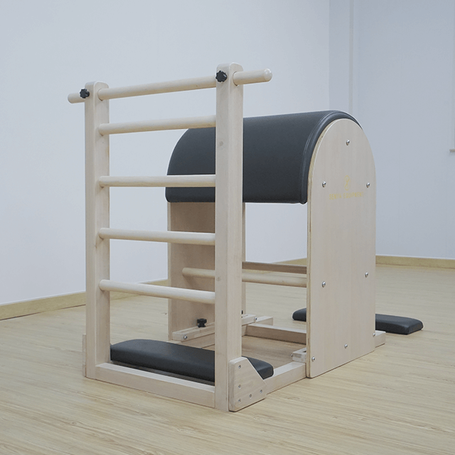 Barile per scala Pilates in legno di acero di faggio per scegliere supporto OEM, ODM